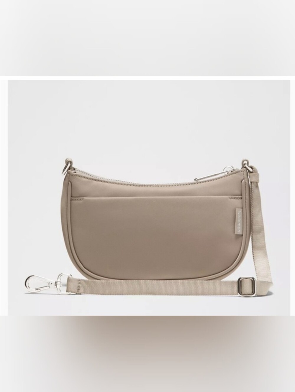 NWT Lululemon City Essentials Mini Shoulder Bag In Fall Colors -taupe IL - Picture 2 of 16